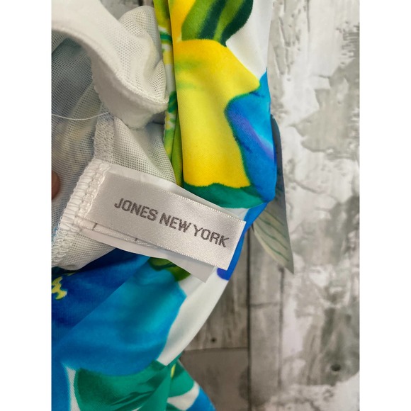 NWT Jones new york floral 3 piece swimsuit 14 - Picture 9 of 10